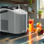 Porodo Lifestyle INSTANT Bullet Ice Maker PDHZB12SL – 15 kg/24h Countertop Ice Machine - Image 3