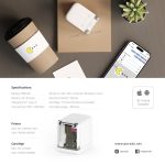 Porodo Lifestyle LSMIPRT Portable Mini Handheld Inkjet Printer, Best Price In Muscat Oman - Image 3