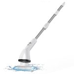 Porodo Lifestyle Multi-Purpose Cordless 7-in-1 Electric Scrubber PD-LFSESC-WH – IPX6 Waterproof, 2500mAh Battery, Type-C Charging,