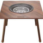 Porodo Lifestyle Multi-Purpose Outdoor Square Grill Table | Portable Camping & BBQ Cooking Table |