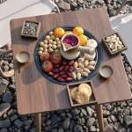 Porodo Lifestyle Multi-Purpose Outdoor Square Grill Table | Portable Camping & BBQ Cooking Table | - Image 4