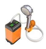 Porodo Lifestyle Portable Electric Shower Pump PD‑LFST021‑OG – 7800 mAh Battery, LED Temp Display & Bidet for Camping (Price In Oman)