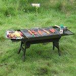 Porodo Lifestyle Portable Folding Seated BBQ Grill — Compact Charcoal & Folding Legs for Camping, Beach & Backyard — - Image 6