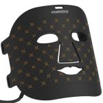 Porodo Lifestyle Red Light Therapy Face Mask PD-LFST099-BK – 7-Color LED, 62 LEDs, 1000mAh Battery, USB Type-C Charging,