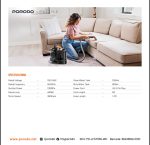 Porodo Lifestyle Sofa & Carpet Spot Cleaner – Portable Deep Cleaning Machine PD-LFST036-BK - Image 5