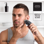 Porodo Lifestyle T-Blade Compact Trimmer LFST110 – 600 mAh USB-C Rechargeable - Image 2