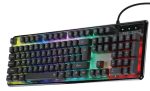 Porodo Lucid Gaming Keyboard PDX216 – 104 Keys, RGB Lighting, Anti-Ghosting, Arabic/English Layout