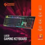Porodo Lucid Gaming Keyboard PDX216 – 104 Keys, RGB Lighting, Anti-Ghosting, Arabic/English Layout - Image 3