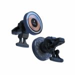 Porodo Lucid MagSafe Car Mount 15W (PD-MGCMC-TPBK) – Transparent Design, Fast Wireless Charging, Type-C Cable Included, - Image 2