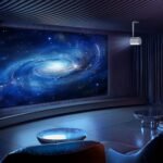 Porodo Lumio Smart FHD Projector PDTS17 – 1080p Full HD, 180 ANSI Lumens, Android 13, Telescopic Stand & Wireless Mirroring | - Image 5