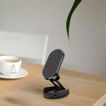 Porodo Magnetic Folding Dash Mount PD-6MDPH – Magnetic Car Phone Holder with Metal Backplates, - Image 4