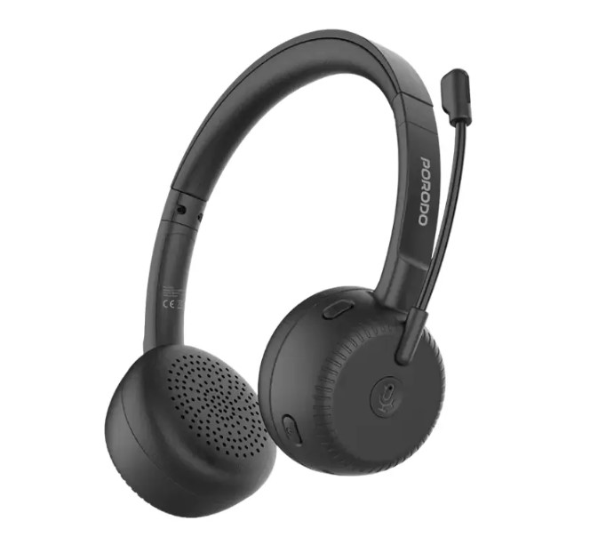 porodo-office-wireless-headset-etk0-bluetooth-53-on-ear-head.jpg Porodo Office Wireless Headset ETK0 – Bluetooth 5.3 On-Ear Headset Best Price In Muscat Oman - Image 1