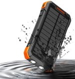Porodo PB070 20,000 mAh 4‑Panel Solar Power Bank – 20 W USB‑C PD, Hand‑Crank, Flashlight & IP45 Water-Resistant (Price In Oman) - Image 5
