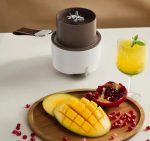 Porodo PD-2N1BIM-WH 2-in-1 Portable Blender Insulated Hot/Cold Mug – 350ml, 3000mAh Battery, Stainless Steel, - Image 5