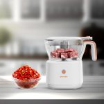 Porodo PD-LS41FPR Portable Electric Meat Chopper - 88W, 1500mAh, 1L Capacity - Image 2