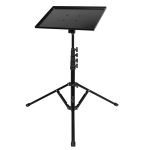 Porodo PD-TRPPJH-BK Multinational Laptop & Projector Stand – Adjustable Height up to 190cm, 360° Tray Rotation, 90° Tilt, 10kg Load Capacity – Ideal for Office, Home, - Image 2