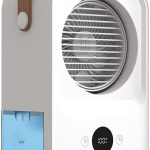 Porodo PD‑LSACF – Water & Ice Nano‑Mist Rechargeable Cooling Fan 650 ml with Remote & Digital Display