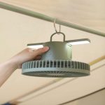Porodo PD‑LSCMF – Outdoor Camping Fan with Remote, Tripod Mount & LED Light (10000 mAh) - Image 5
