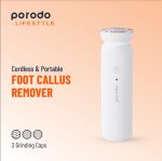Porodo PD‑LSMFCR – Cordless & Portable Foot Callus Remover with 2000 mAh Battery (5 Speeds, 3 Heads) - Image 4