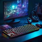 Porodo PDX220 TKL 3-in-1 Mechanical Gaming Keyboard – Gateron Switches, RGB Lighting, Wired/2.4G/Bluetooth Connectivity, Anti-Ghosting, - Image 5