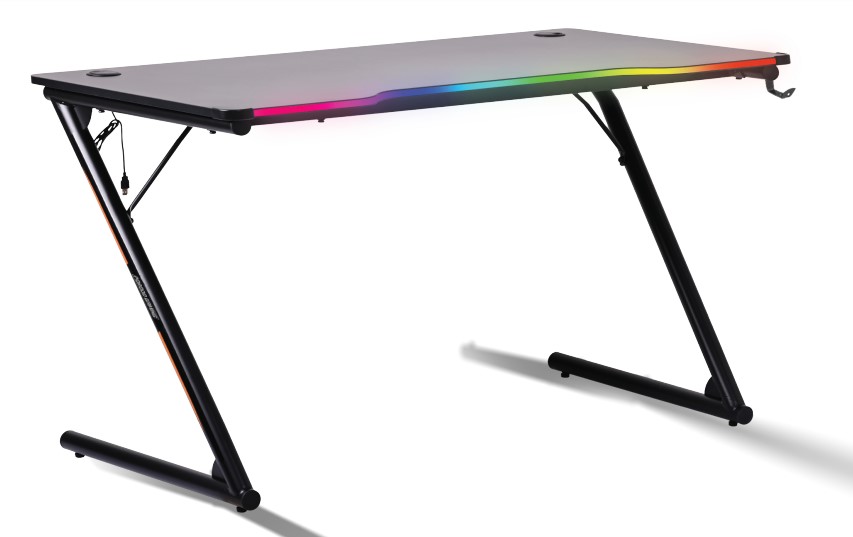 porodo-pdx544-rgb-gaming-desk-120x60cm-with-mousepad-headpho.jpg Porodo PDX544 RGB Gaming Desk – 120x60cm with Mousepad & Headphone Hook – - Image 1