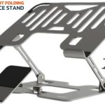 Porodo Smart Folding Multi Device Stand HSM09 – Adjustable Ergonomic Stand for Phones & Tablets,