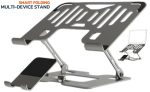 Porodo Smart Folding Multi Device Stand HSM09 – Adjustable Ergonomic Stand for Phones & Tablets,