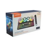 Porodo Soundtec Audiolink PD-ST21MIX-BK – Multi-Platform Audio Mixer & Dual-Channel Speaker with Wireless Mic, - Image 5