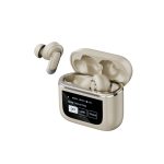 Porodo Soundtec Guide ANC Touch Display TWS Earbuds PD-STGUIDE-BK – Bluetooth 5.3, 1.47" Touchscreen, 6H Playtime, IPX4 Waterproof, - Image 2