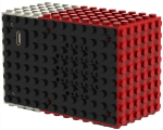 Porodo Soundtec MiniBlock Portable Stereo Speaker – 5W Bluetooth 5.2 with 360° Sound - Image 3