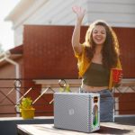 Porodo Soundtec Quantum 2.2 Channel Portable Speaker PD-STKRS80 – 80W Bluetooth Speaker with RGB Lighting and 12000mAh Battery, - Image 4