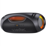 Porodo Soundtec Rush “Euphoric Sound” Portable Speaker – 60 W Bluetooth 5.3 with RGB & Power Bank