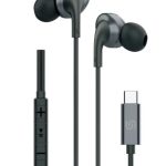 Porodo Soundtec Stereo Type-C Earphones – High-Clarity Mic, 14mm Drivers, 1.2m Cable – STWLEP044,