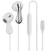 Porodo Soundtec Type-C Wired Earphones in Oman – Stereo Bass Clear Sound - Image 2