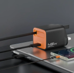 Porodo Tezpatro 45W GaN Fast Charger in Oman – Compact High-Speed Charging Power - Image 2