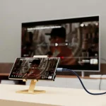 Porodo Type-C to HDMI Braided Cable Ultra HD 4K 60Hz – 1.8M PD-4KHDMC-BK Best Price In Muscat Oman - Image 2