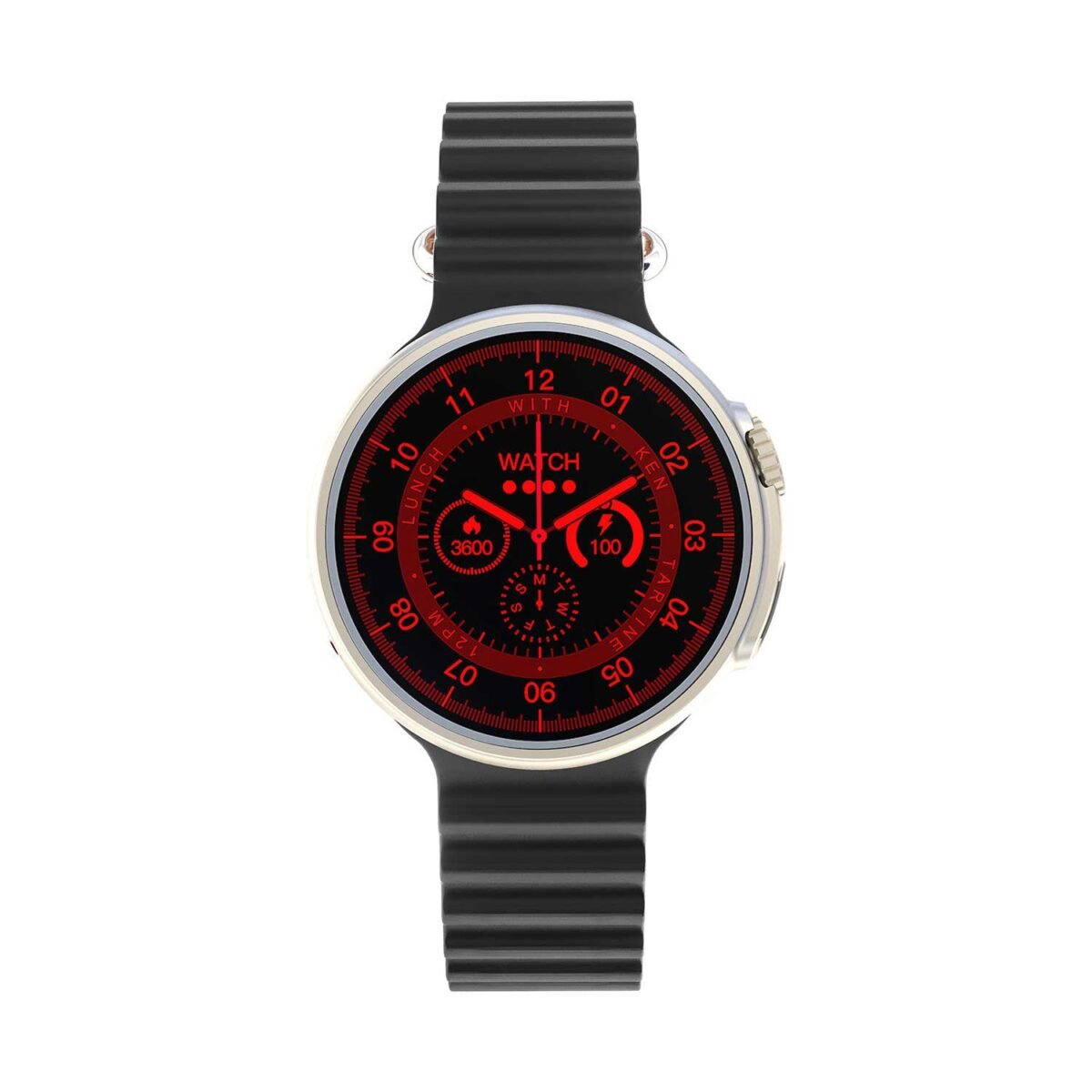 Porodo Ultra Evo SWURTI – 1.51″ Wide Touchscreen Smartwatch with Heart‑Rate & 15‑Day Standby – - Image 2