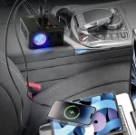 Porodo Universal AC Power Inverter PD-FWCH057 — 200W Car Inverter with USB-C PD 30W, Dual USB-A QC, Smart Cooling & Safety Protections (Black) - Image 2