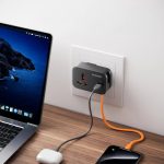 Porodo Universal Wall Socket PD‑FWCH056 – UK 3‑Pin Plug with Built‑in 30 cm USB‑C Cable, 20 W PD, 18 W USB‑A Charging (Price In Oman) - Image 3