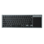 Porodo Wireless Keyboard PD-WKBTP-GY – Slim Bluetooth Keyboard for PC & Tablet - Price in Oman - Image 2