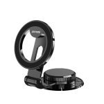 Porodo Zinc Alloy 360° MagSafe Dash Mount – Strong Magnetic Car Phone Holder for iPhone – PD-MMDFR