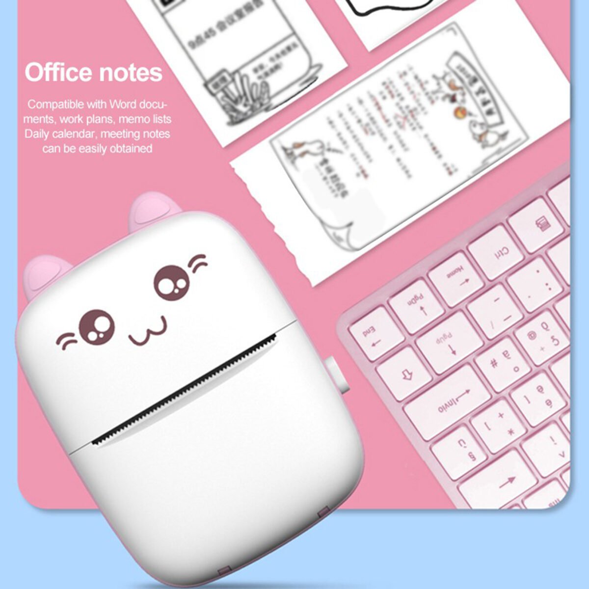 Portable Handheld Mini Thermal Printer – Bluetooth Inkless Pocket Printer for Photos, Labels, Notes – Compatible with iOS & Android, - Image 5