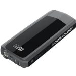 Powerology 16000mAh Jump Starter Power Bank NBC29 – 18W PD Fast Charging, 1200A Peak Current, 6L Petrol & 3.5L Diesel Engine Compatibility, LED Flashlight, LCD Display,