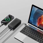 Powerology 20000 mAh Retractable Cable Power Bank – 35 W Fast Charge with Built‑in 70 cm Type‑C Cable (PP072) - Image 5