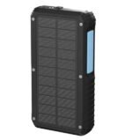 Powerology 20000mAh Solar Wireless Charging Power Bank PPBCHA76 – Fast Charging Portable Power Bank,
