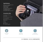 Powerology 30-Bit Rechargeable Electric Screwdriver Gun P30IN1CSS — 2200mAh, 6 Speeds, LED & Type-C Charging | - Image 3