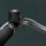 Powerology Bicycle & Scooter Bell with AirTag Mount (PPBCHAX3) — Copper Bell, AirTag Holder, Accelerometer Anti-Lost, 80–100dB, Water-Resistant (Black) - Image 5