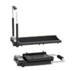 Powerology Folding Design Walking & Running Pad PFTRDMLBK – Compact Smart Treadmill for Home & Office Use