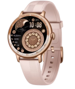 Powerology Gazelle Urban Elegance AMOLED GPS Smart Watch PSWGBT60 – 1.19″ AMOLED, IP68, Women’s Health,