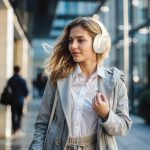 Powerology Hybrid ANC Headphones PWLAU016 – Bluetooth 5.4 Over-Ear Headphone Best Price In Muscat Oman - Image 3